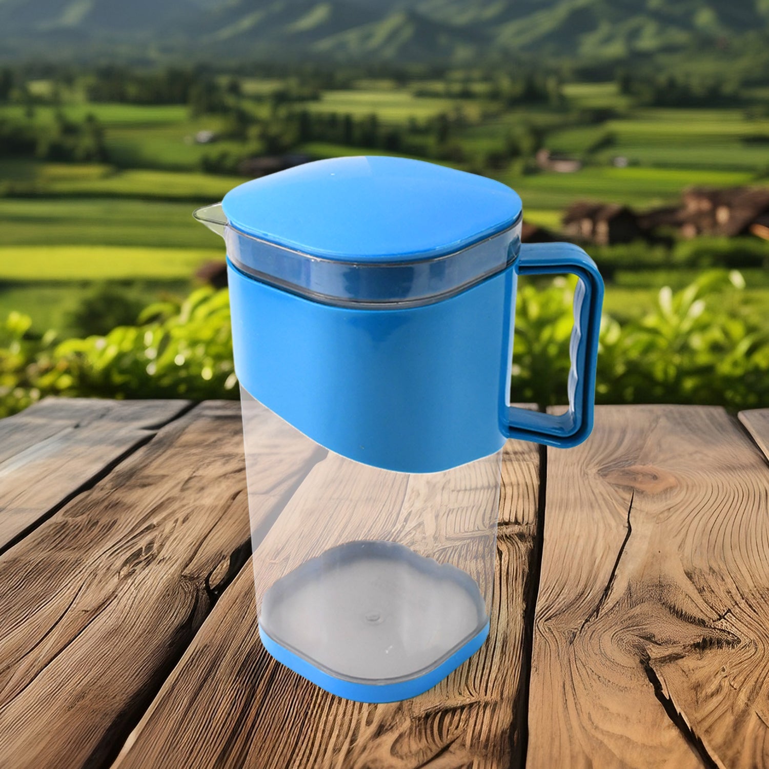 Food-grade BPA-free plastic jug for water and juice storage