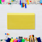 Variety of fancy erasers in different shapes and colors for kids.