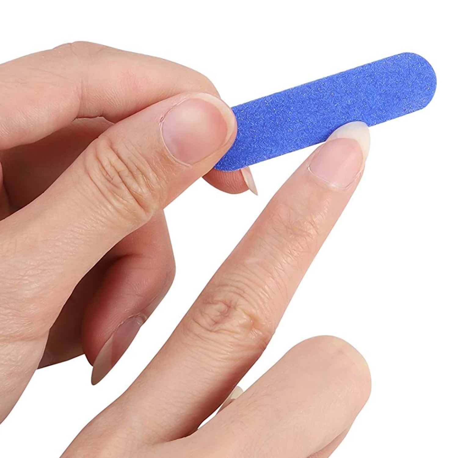 Close-up view of the 7 in 1 manicure kit tools