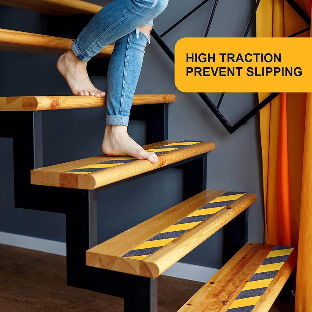 floor grip safety tape on smooth surface