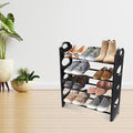 Modern 4-tier shoe rack by Indo Glow, perfect for organizing footwear in Indian homes.