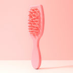 Silicone scalp massager shampoo brush with soft silicone bristles for deep cleansing