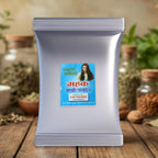 Powdered Brahmi leaves for Ayurvedic hair care treatments