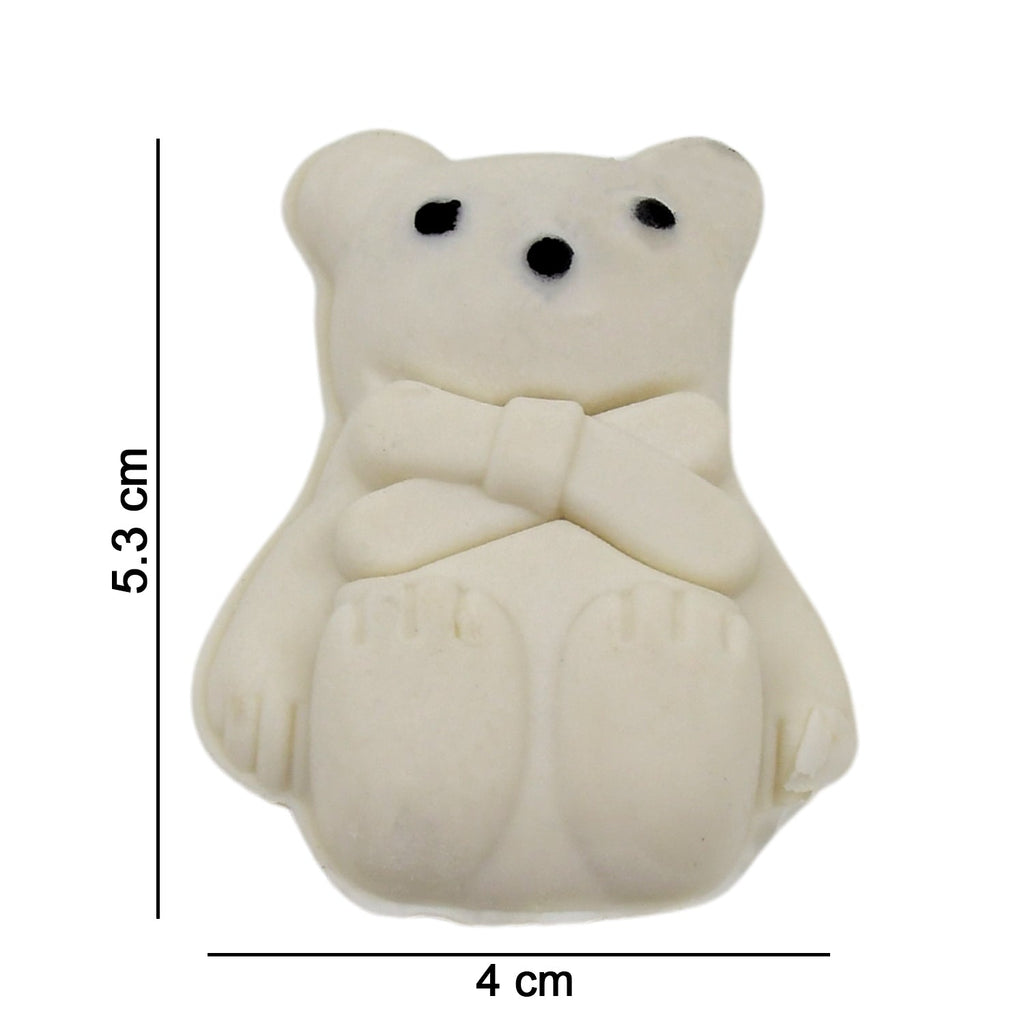 Group of colorful cartoon erasers, inspiring creativity in children.