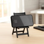 Foldable phone stand in unique mini chair design for mobile phones