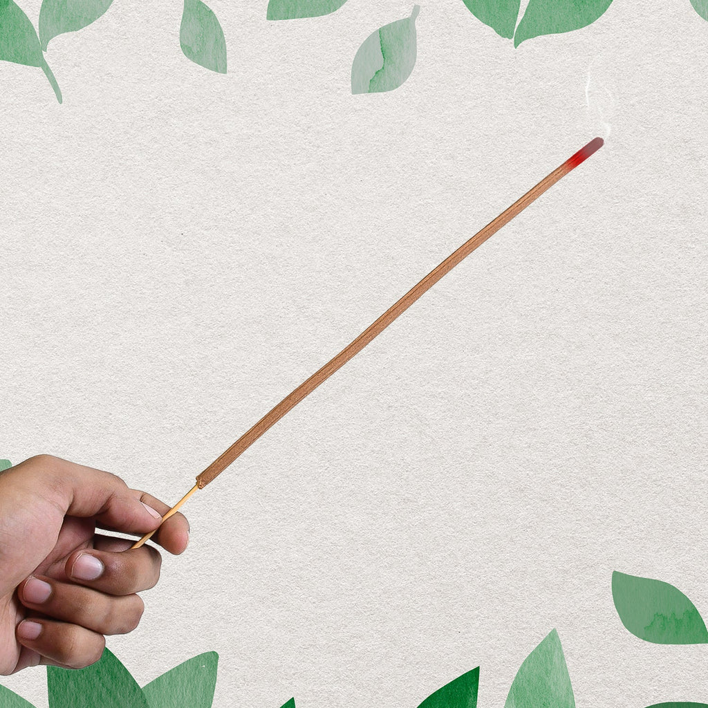 Detail view of Styleva Agarbatti Sticks packaging design.