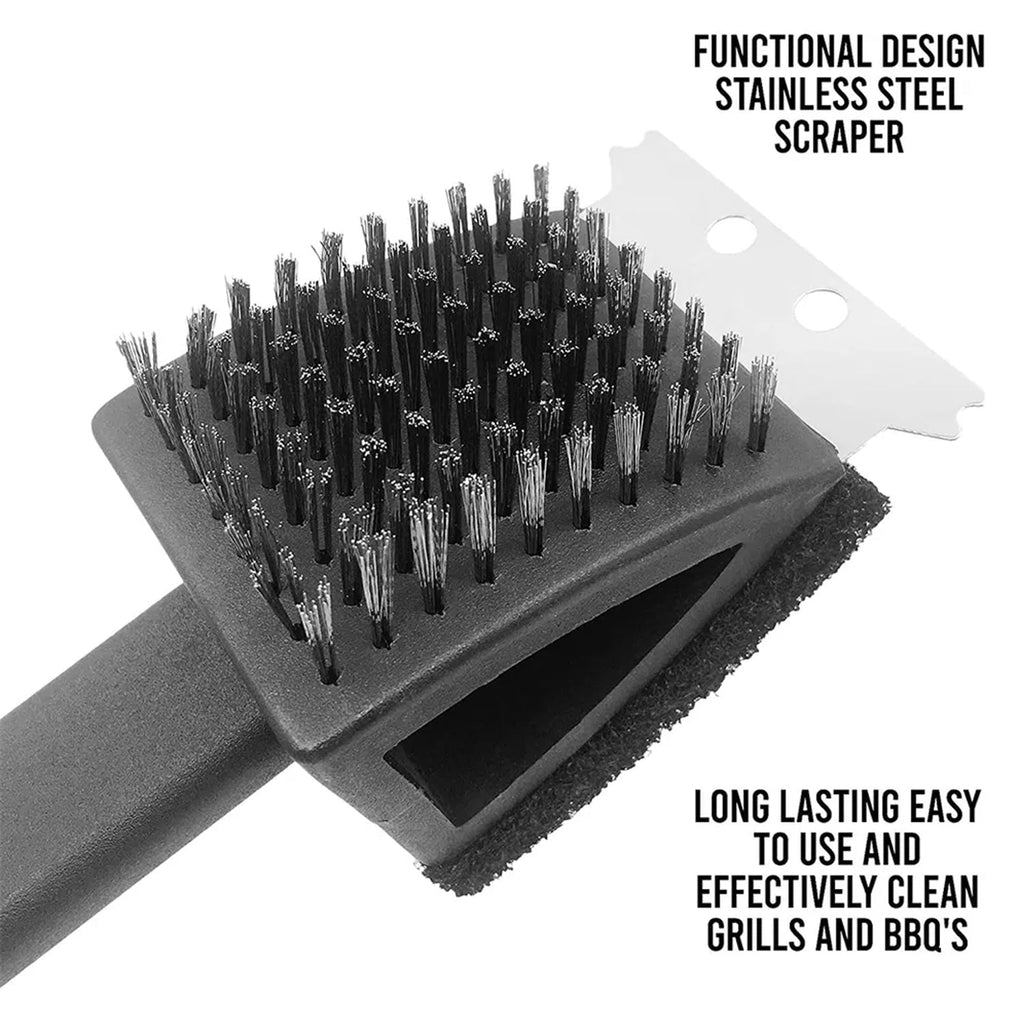 Close-up of the durable TPR silicone bristles on the toilet brush, designed for effective cleaning.