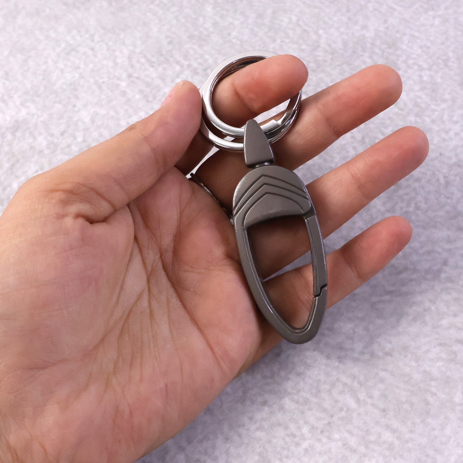 Metal key holder hook for keys