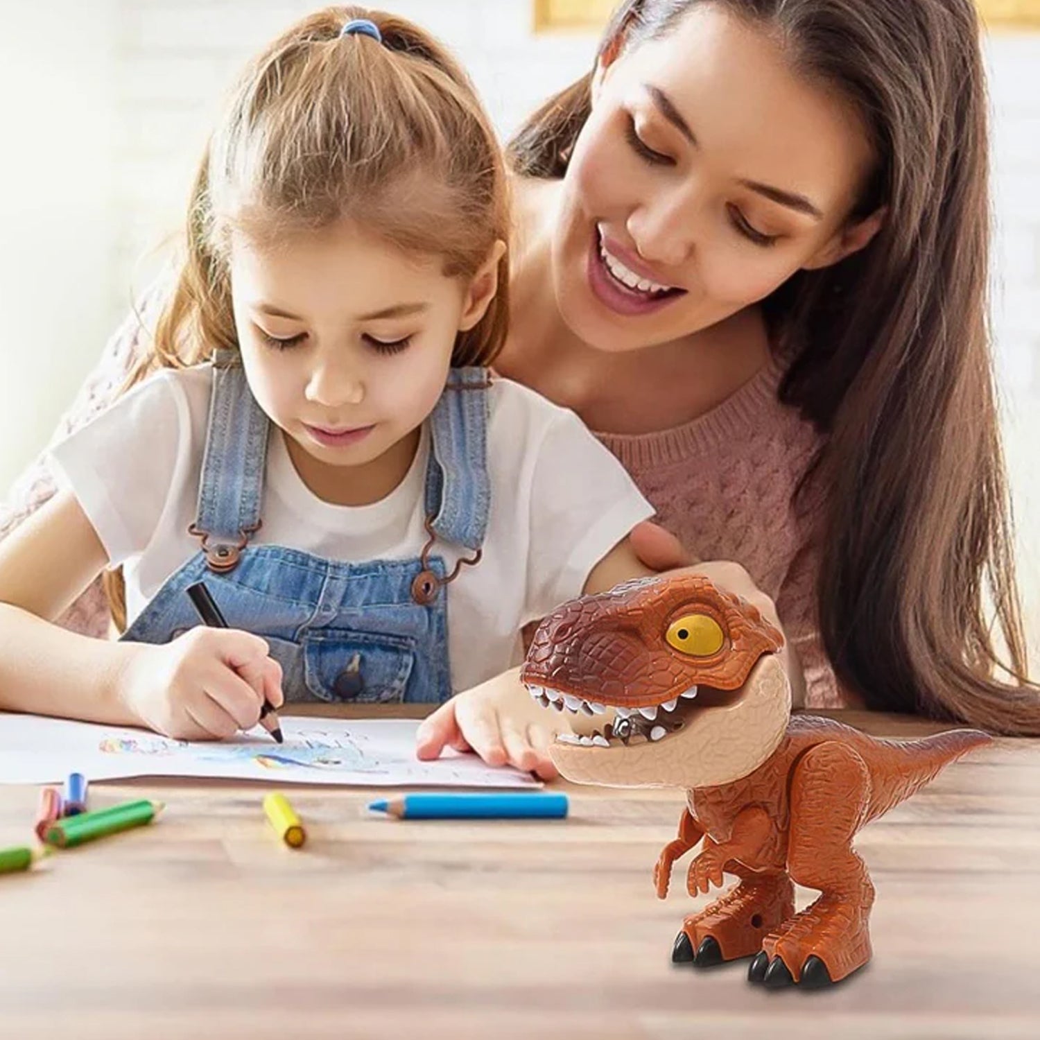 Durable dinosaur stationery set designed for kids’ creative school use