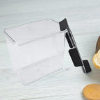 Stackable airtight food storage container for pantry organisation