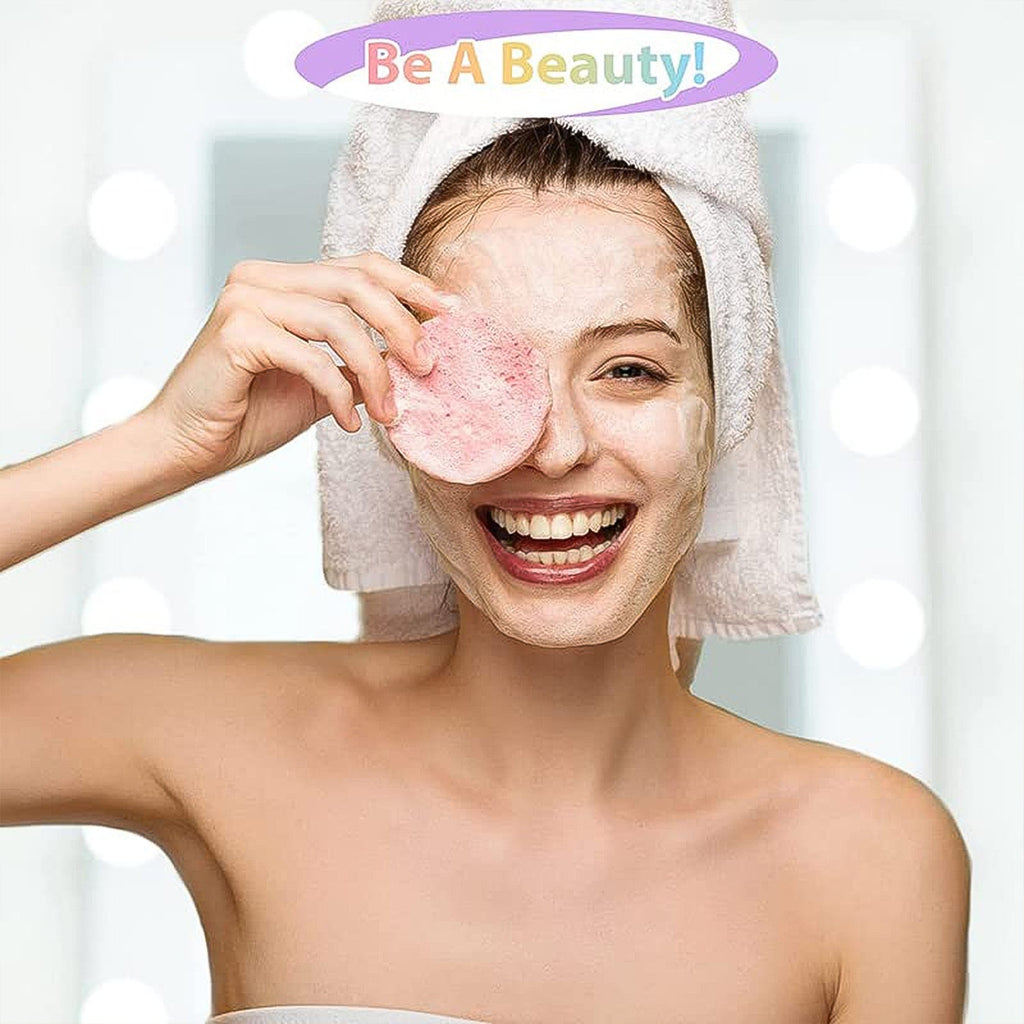 BeautyBare's high-density cosmetic puffs for smooth, even application of powders and creams.