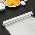 Food-grade aluminum foil roll from Powermate Kitchen, 72 meters, perfect for heavy-duty kitchen use.