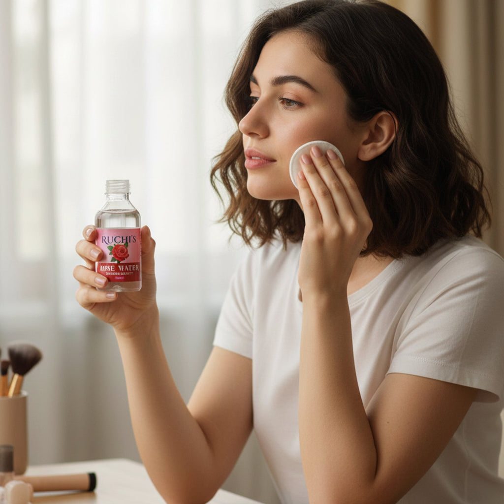 Water face toner and facial mist for hydration