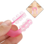 Nose Up Lifting Shaper Clip showing ergonomic U-shape grip for secure nose bridge fit