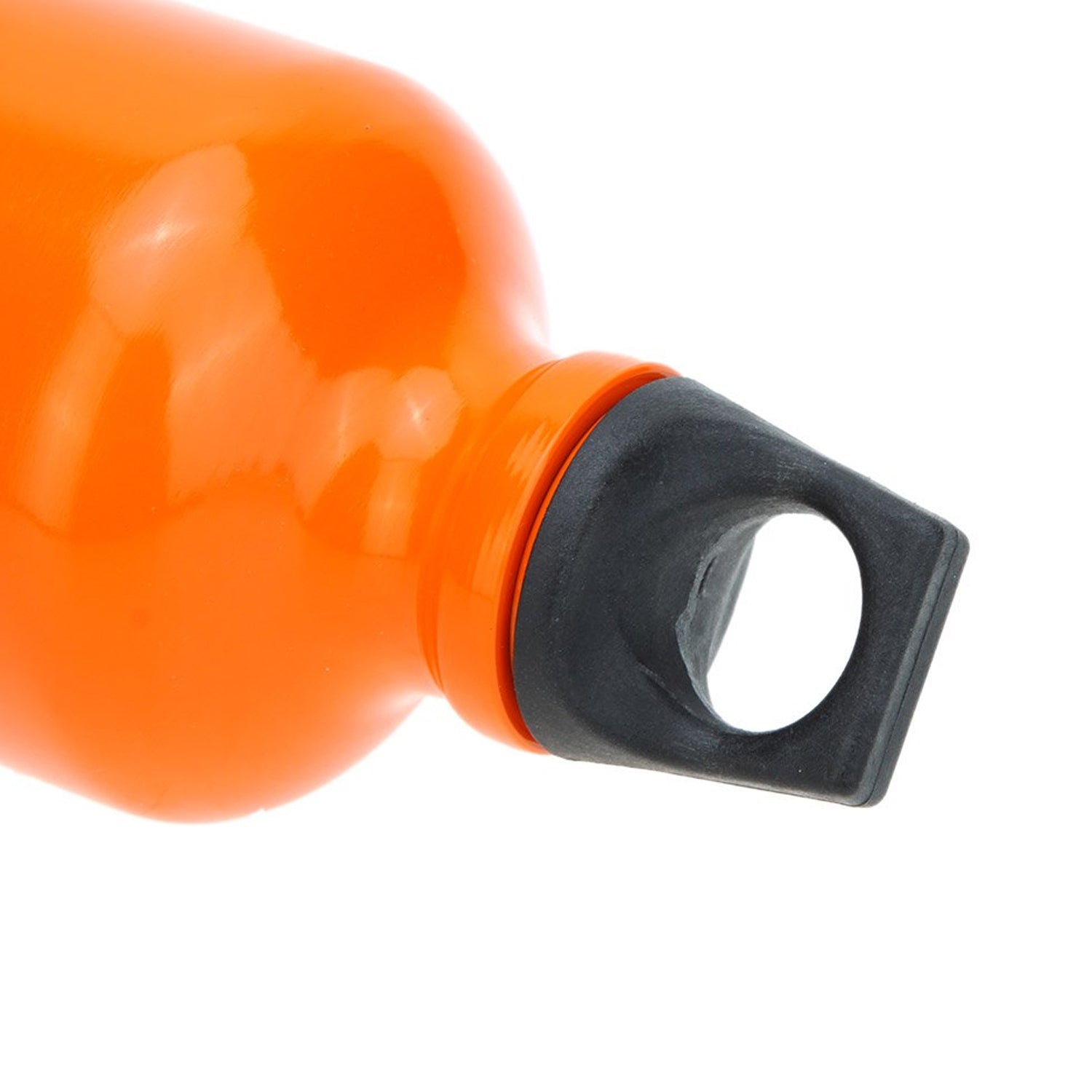 The 750ml plastic water bottle neatly placed on an office desk, ready for work or study.