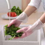 Waterproof small size gloves ideal for household cleaning tasks