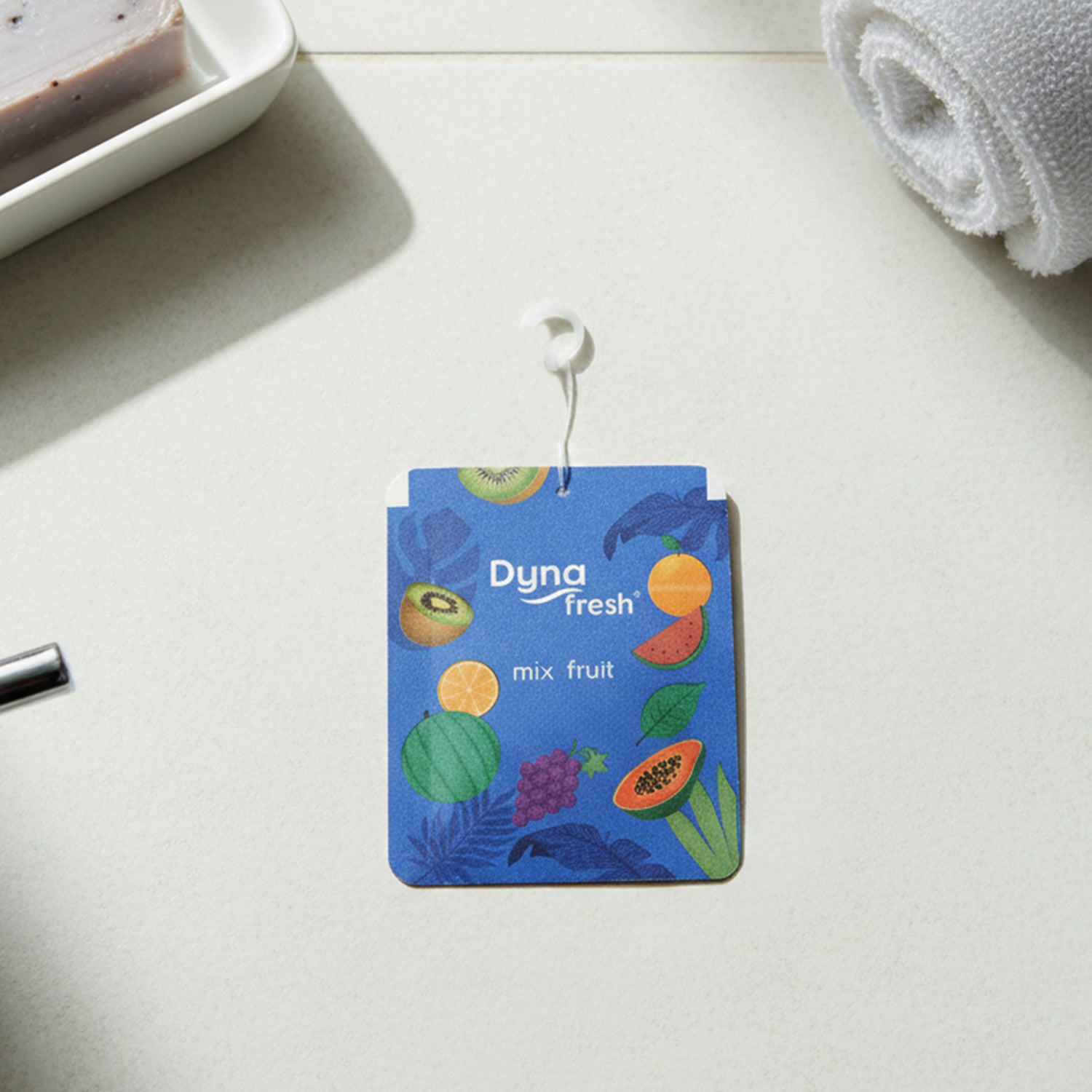 Bathroom hanging fruit scent deodorizer to neutralize odors
