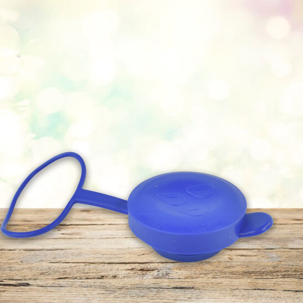 Durable silicone water jug cap preventing water spills effectively