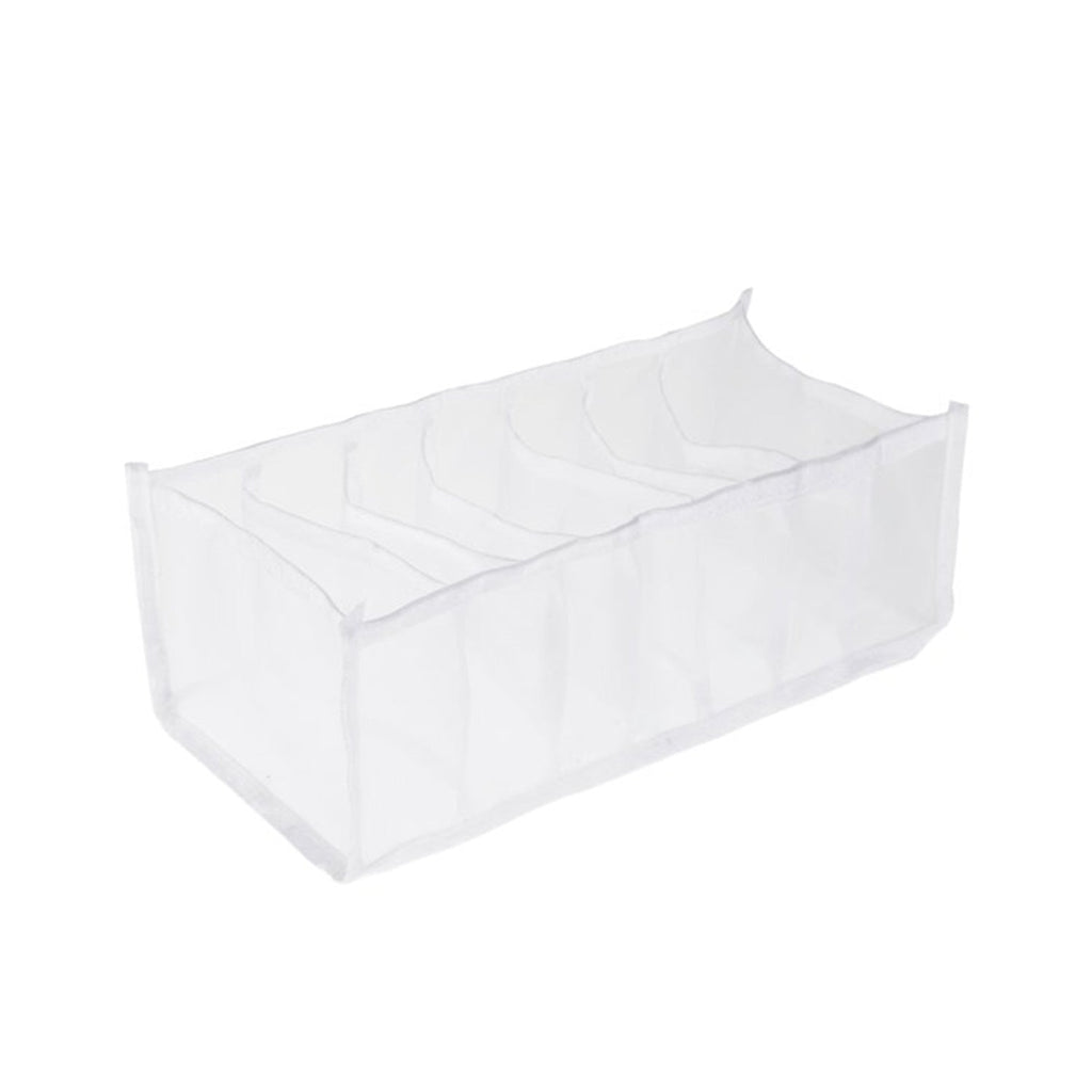 The practical 7-section laundry bag, ideal for keeping clothes neatly separated.
