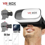 Back view of the Fitnos VR Box showing smartphone compartment.