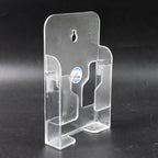 VoltDesk wall mount mobile holder with a phone, showcasing easy access and stability.