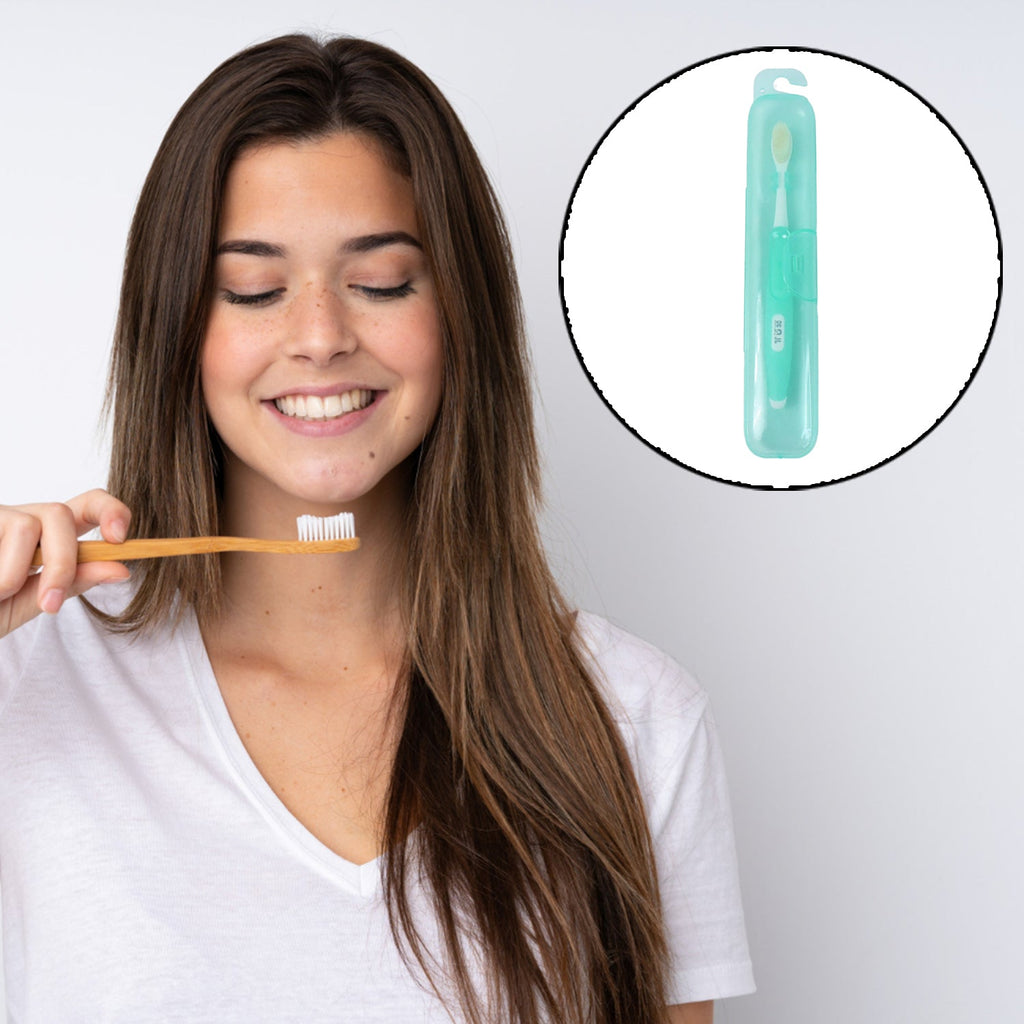 Using Interdental Cleaner to remove plaque for a cleaner smile