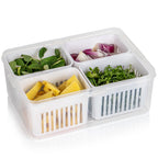 Fridge Storage Box – Airtight Food & Veggie Organizer | Tidy Table