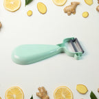 Ergonomic handle of Apex edge pro ginger peeler ensuring comfortable grip