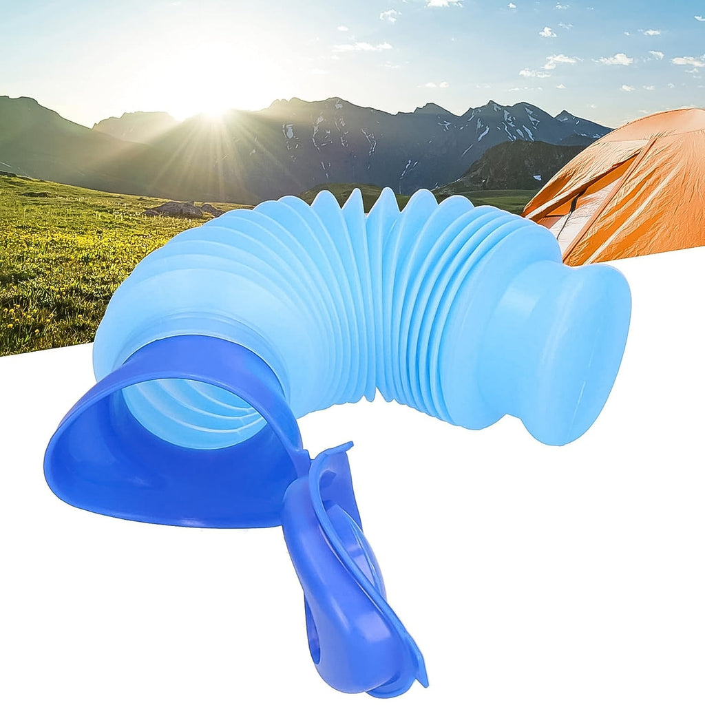 Leakproof foldable urinal bottle easy to carry for travel and emergencies