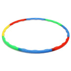 Multiple views of the adjustable Hula Hoop Exercise Ring.