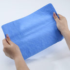 Close-up of the ultra-absorbent Hydroknit PVA texture of the Magic Cleaning Towel.