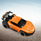 High-performance remote control racing car with LED lighting