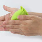 A single silicone garlic peeler ready for use in any kitchen.