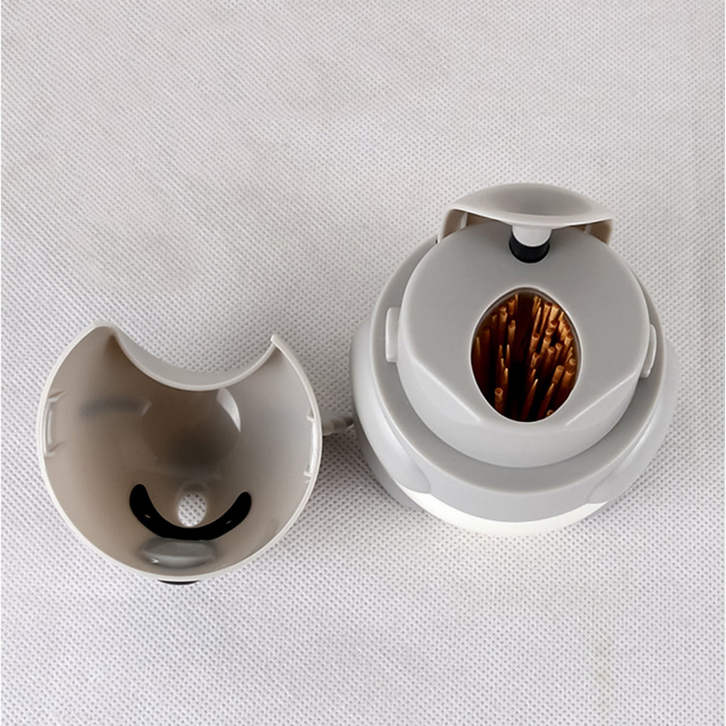 Koala shaped toothpick holder dispenser with hygienic single dispensing