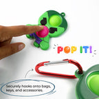 Colorful silicone Pop It fidget toy designed for sensory fun