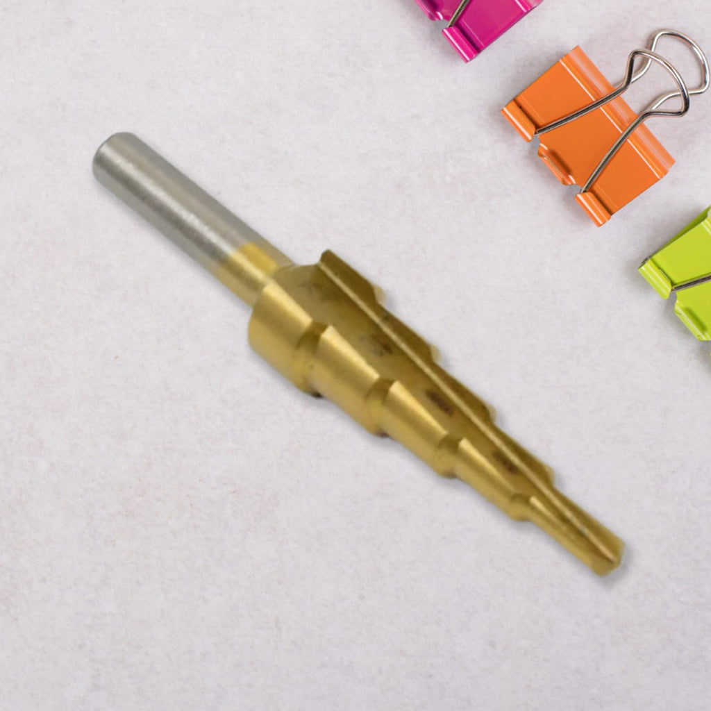 Wagtail High-Speed Steel Step Drill Bit 4-12mm, ideal for precise drilling in various materials.