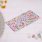 Assortment of shining stone decals in different sizes for crafting.