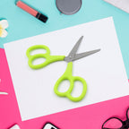 Multipurpose double grip scissors with stainless steel blades.