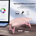 Side view of the 6W UV LED nail lamp highlighting its convenient USB port.