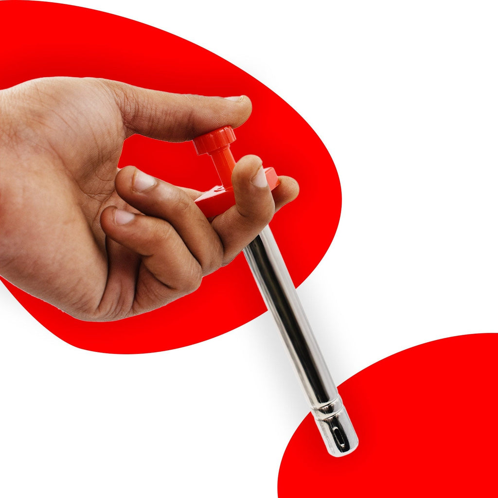 High-quality stainless steel gas lighter built for long-lasting kitchen use.