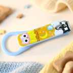 Ergonomic baby nail clipper handle detail for secure grip
