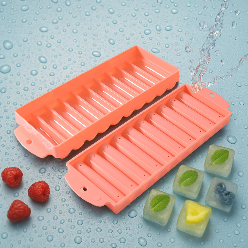 Slim ice stick tray made from durable plastic