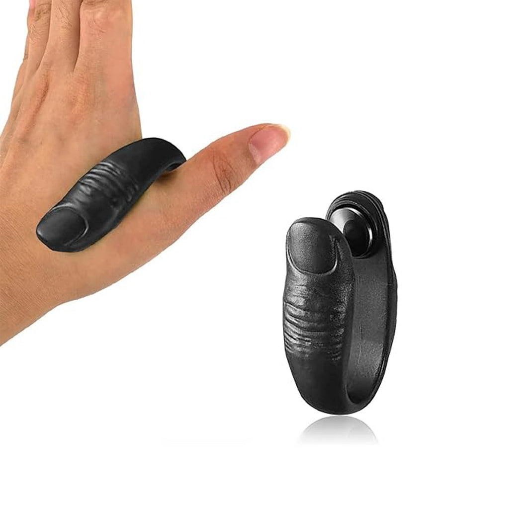 Side view of hand wearing LI4 Acupressure Point Clip