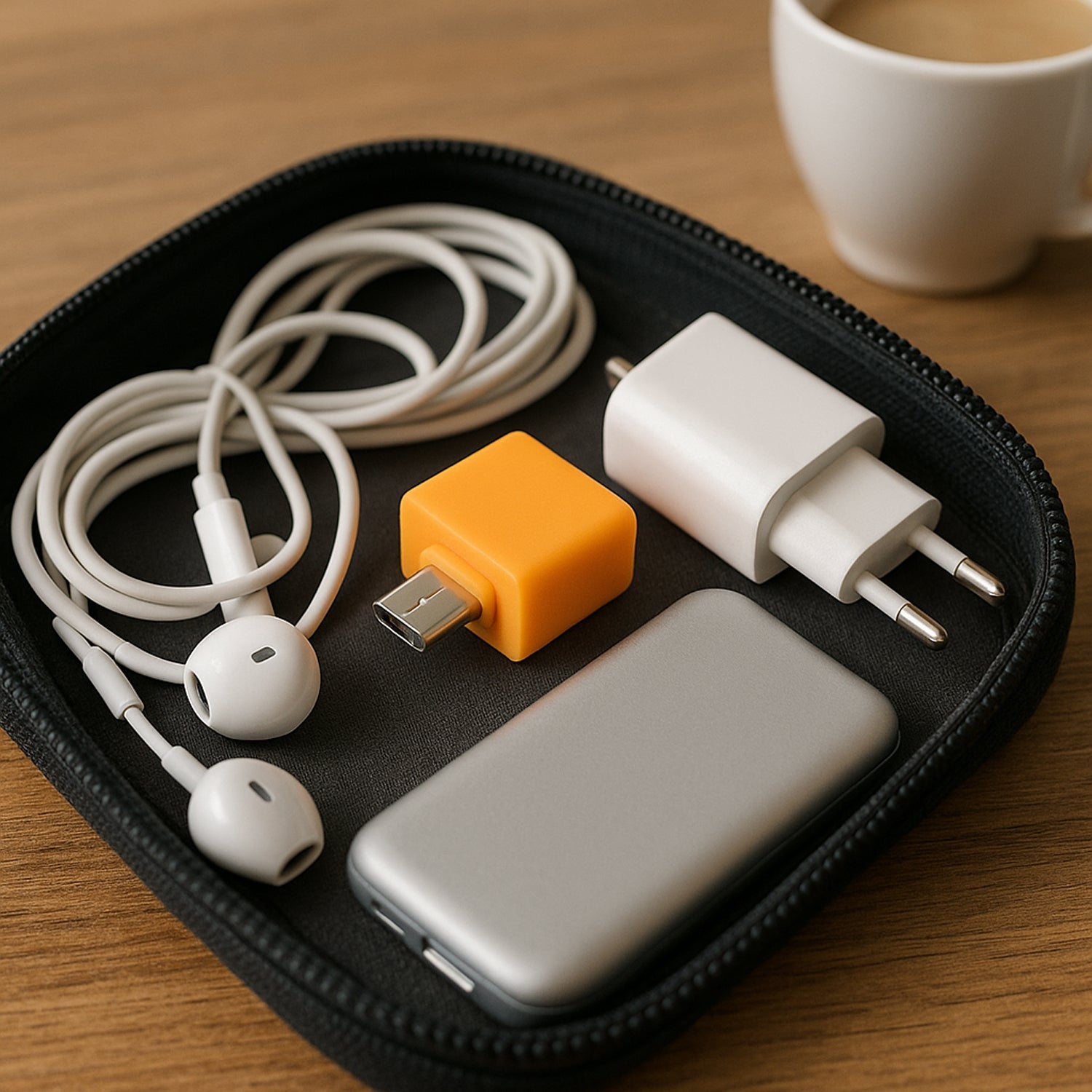 Detailed close-up of the Micro USB OTG Adapter, emphasizing its quality.