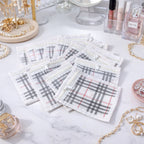 Clear zipper pouches to organize rings and chains in jewellery organizer kit