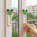Self stick push pull helper stick-on handle on kitchen cabinet door