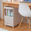 Velvet Organizers 2-layer wardrobe storage drawers in a clean room setting.