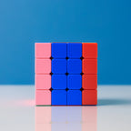 4x4 Magic Speed Cube with smooth rotation and bright multicolor tiles