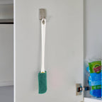 Long ergonomic handle with hanging hole featured on the bottle brush