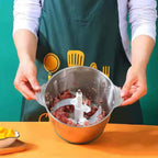 Side profile of the CookAura electric meat grinder, emphasizing its sturdy build.